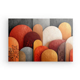 Leinwand - Stärke 2cm | Abstrakte Terrakotta-Formen 1