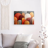 Leinwand - Stärke 2cm | Abstrakte Terrakotta-Formen 1