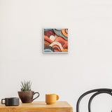 Photoboard (gerahmt) | Abstrakte Terrakotta-Formen 2
