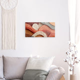 Alu Dibond (matt) | Abstrakte Terrakotta-Formen 2