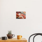 Alu Dibond (matt) | Abstrakte Terrakotta-Formen 2