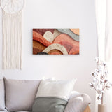 Acrylglas auf Alu-Dibond | Abstrakte Terrakotta-Formen 2