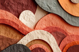 Puzzle | Abstrakte Terrakotta-Formen 2