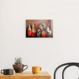 Photoboard / Hartschaum | Abstrakte Terrakotta-Formen 3