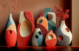 Puzzle | Abstrakte Terrakotta-Formen 3