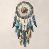 MIXPIX® | Boho Traumfänger in Herbstfarben (hell)