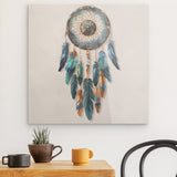 Acrylglas | Boho Traumfänger in Herbstfarben (hell)