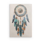 Alu Dibond (matt) | Boho Traumfänger in Herbstfarben (hell)