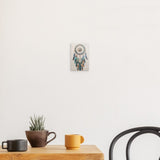 Photoboard / Hartschaum | Boho Traumfänger in Herbstfarben (hell)