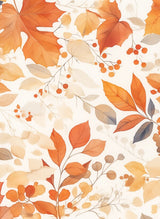 Photoboard (gerahmt) | Blättercollage 1 (hoch)