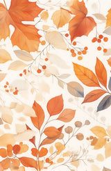 Photoboard (gerahmt) | Blättercollage 1 (hoch)