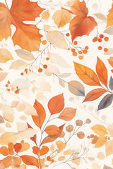 Alu Dibond (glänzend) | Blättercollage 1 (hoch)