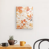 Leinwand - Stärke 4cm | Blättercollage 1 (hoch)