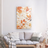 Leinwand - Stärke 2cm | Blättercollage 1 (hoch)