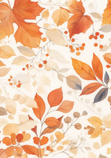 Poster ab 15 EUR | Blättercollage 1 (hoch)