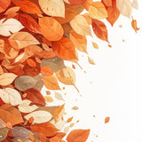 Alu Dibond (glänzend) | Blättercollage 2