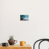 Acrylglas | Hirsch im nebeligen Herbstwald