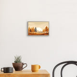 Photoboard (gerahmt) | Retro Herbstwald 1