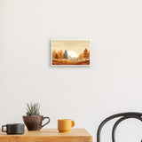 Photoboard (gerahmt) | Retro Herbstwald 1