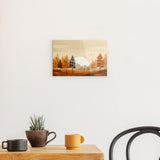 Acrylglas | Retro Herbstwald 1