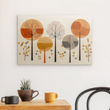 Alu Dibond (matt) | Retro Herbstwald 2