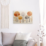 Alu Dibond (matt) | Retro Herbstwald 2