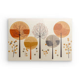 Acrylglas auf Alu-Dibond | Retro Herbstwald 2