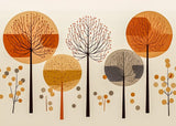 Poster ab 15 EUR | Retro Herbstwald 2