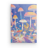 Leinwand - Stärke 2cm | Märchenhafter Pilzwald