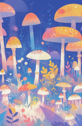 Photoboard (gerahmt) | Märchenhafter Pilzwald