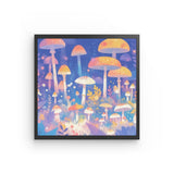 Photoboard (gerahmt) | Märchenhafter Pilzwald