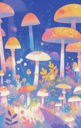 Photoboard (gerahmt) | Märchenhafter Pilzwald