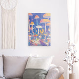 Alu Dibond (matt) | Märchenhafter Pilzwald