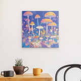 Alu Dibond (matt) | Märchenhafter Pilzwald