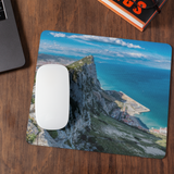 Mauspad | Gibraltar daylight (quer) - Aussicht vom Felsen auf das weite Meer