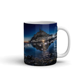 Tasse / Keramikbecher | La baie de nuit - Mont Saint-Michel bei Nacht