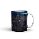 Tasse (klassisch) | Cap Formentor bei Nacht (Mallorca) - El fuego brillante