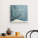 Leinwand - Stärke 2cm | Hygge im Schnee - Skandinavische Winternacht