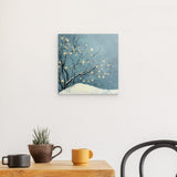 Photoboard / Hartschaum | Hygge im Schnee - Skandinavische Winternacht