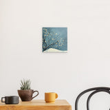 Alu Dibond (matt) | Hygge im Schnee - Skandinavische Winternacht