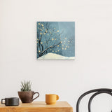 Acrylglas | Hygge im Schnee - Skandinavische Winternacht