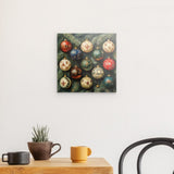 Photoboard / Hartschaum | Poesie der Ornamente - Weihnachtskugeln in festlicher Tradition