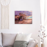 Alu Dibond (matt) | Bilbao Museum - Glanz zwischen Nebel und Abendlicht