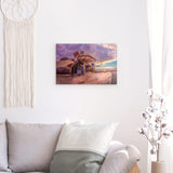 Acrylglas | Bilbao Museum - Glanz zwischen Nebel und Abendlicht