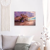 Acrylglas | Bilbao Museum - Glanz zwischen Nebel und Abendlicht