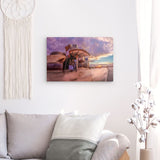 Acrylglas auf Alu-Dibond | Bilbao Museum - Glanz zwischen Nebel und Abendlicht