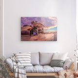 Acrylglas auf Alu-Dibond | Bilbao Museum - Glanz zwischen Nebel und Abendlicht