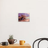 Acrylglas auf Alu-Dibond | Bilbao Museum - Glanz zwischen Nebel und Abendlicht