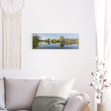 Alu Dibond (matt) | Mülheim Ruhr Panorama Wandbild - ruhig und zeitlos