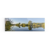 Acrylglas | Mülheim Ruhr Panorama Wandbild - ruhig und zeitlos